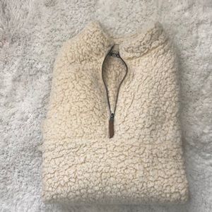 Sherpa Zip Up sweater